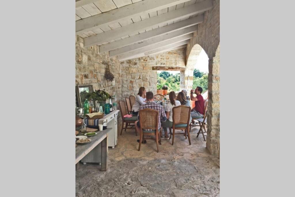 Vranje Selo Ferienhaus Villa Alisia, Wunderschoenes Natursteinhaus Bei Porec, Istrien, Kroatien מראה חיצוני תמונה