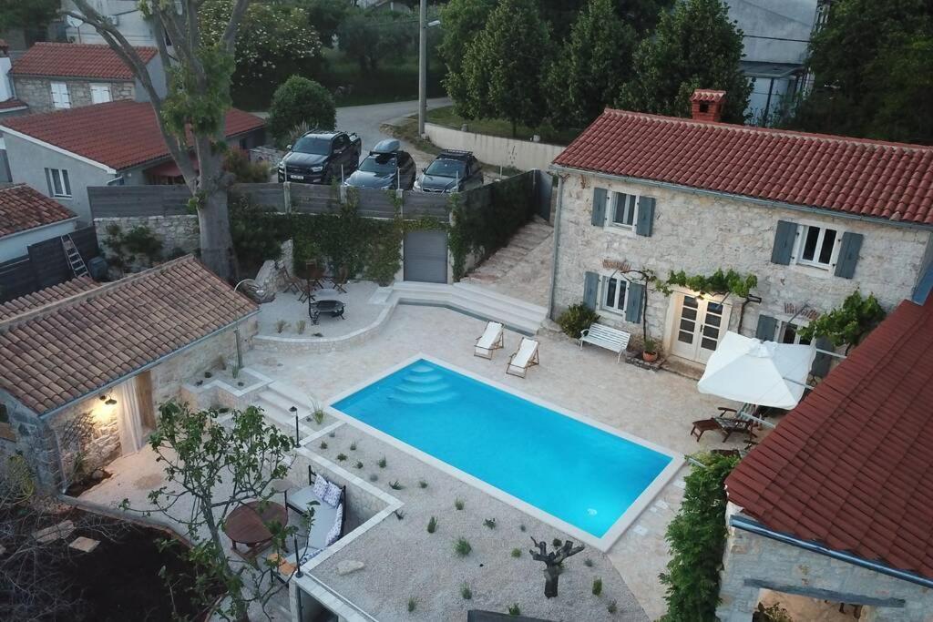 Vranje Selo Ferienhaus Villa Alisia, Wunderschoenes Natursteinhaus Bei Porec, Istrien, Kroatien מראה חיצוני תמונה