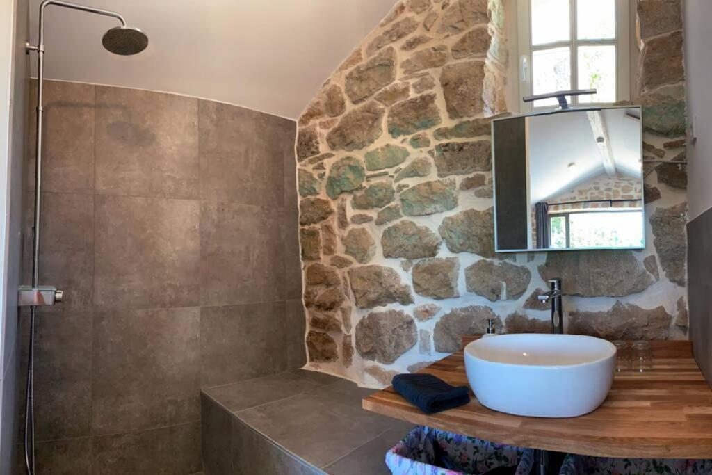Vranje Selo Ferienhaus Villa Alisia, Wunderschoenes Natursteinhaus Bei Porec, Istrien, Kroatien מראה חיצוני תמונה